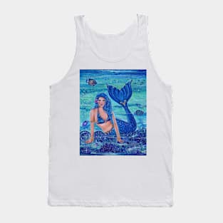 Edrea Mermaid fantasy by Renee Lavoie Tank Top